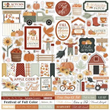 CARTA BELLA - Collezione It's Autumn - It's Autumn Element Sticker