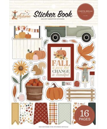CARTA BELLA - Collezione It's Autumn - It's Autumn Sticker Book