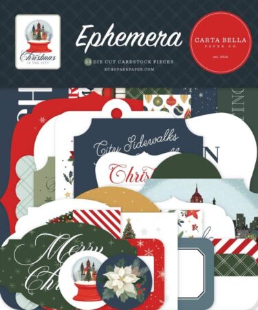 CARTA BELLA - Collezione Christmas In The City - Christmas In The City Ephemera