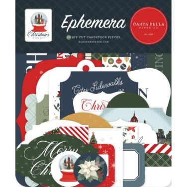 CARTA BELLA - Collezione Christmas In The City - Christmas In The City Ephemera