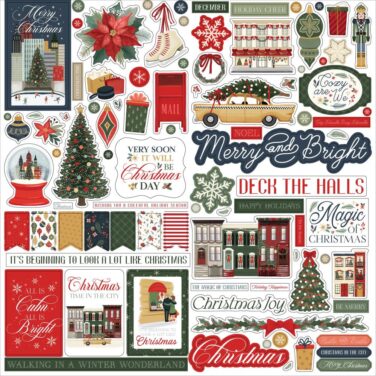 CARTA BELLA - Collezione Christmas In The City - Christmas In The City Element Sticker