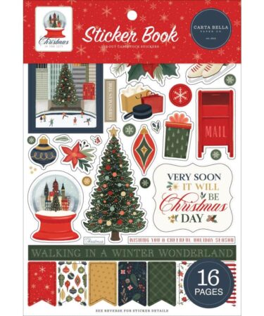 CARTA BELLA - Collezione Christmas In The City - Christmas In The City Sticker Book