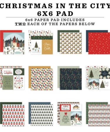 Alternative view of CARTA BELLA - Collezione Christmas In The City - Christmas In The City 6x6 Inch Paper Pad