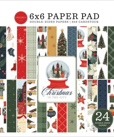 CARTA BELLA - Collezione Christmas In The City - Christmas In The City 6x6 Inch Paper Pad