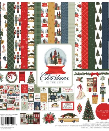 CARTA BELLA - Collezione Christmas In The City - Christmas In The City 12x12 Inch Collection Kit