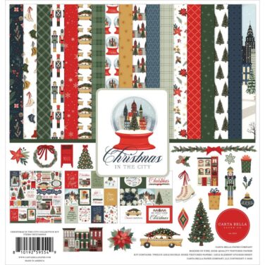 CARTA BELLA - Collezione Christmas In The City - Christmas In The City 12x12 Inch Collection Kit