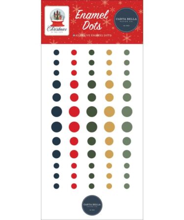 CARTA BELLA - Collezione Christmas In The City - Christmas In The City Enamel Dots