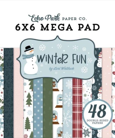 ECHO PARK - Collezione Winter Fun - 6x6 Inch Cardmakers Mega Pad