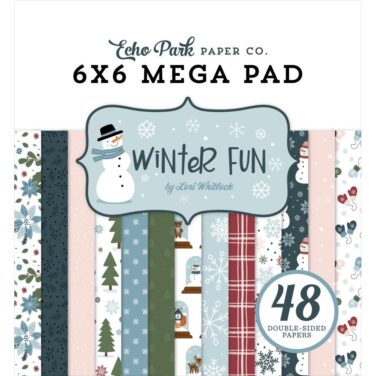 ECHO PARK - Collezione Winter Fun - 6x6 Inch Cardmakers Mega Pad