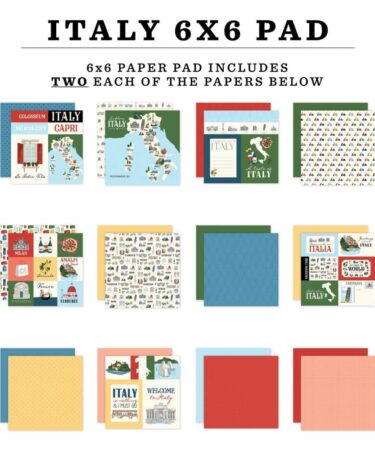 Alternative view of CARTA BELLA - Collezione Italy - Italy 6x6 Inch Paper Pad