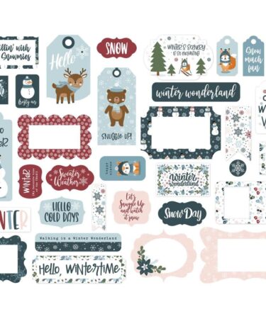 Alternative view of ECHO PARK - Collezione Winter Fun -Winter Fun Frames & Tags