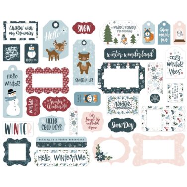 Alternative view of ECHO PARK - Collezione Winter Fun -Winter Fun Frames & Tags