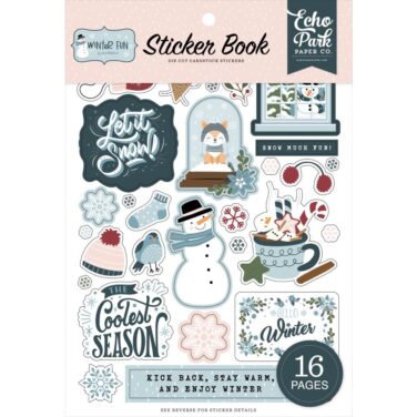 ECHO PARK - Collezione Winter Fun - Sticker Book
