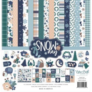 ECHO PARK - Collezione Snow Day - Snow Day 12x12 Inch Collection Kit