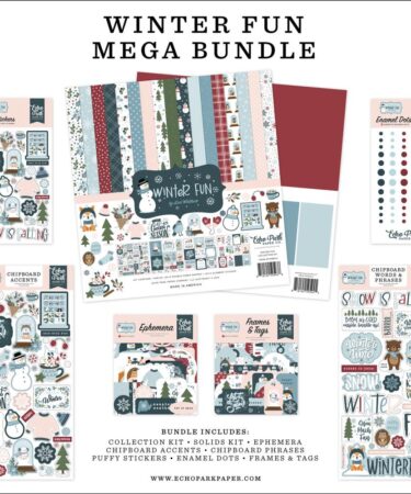 ECHO PARK - Collezione Winter Fun - Mega Bundle