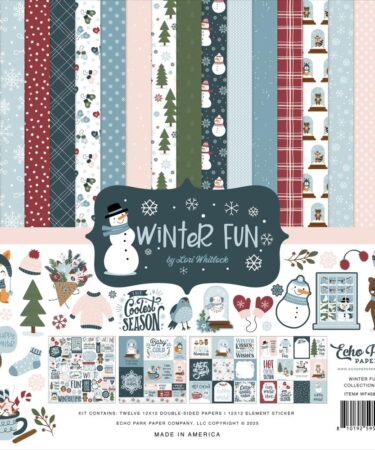 ECHO PARK - Collezione Winter Fun - Winter Fun 12x12 Inch Collection Kit