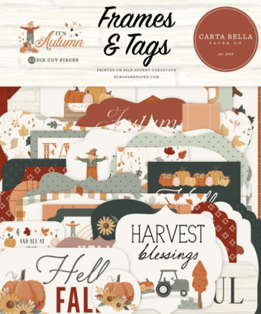 CARTA BELLA - Collezione It's Autumn - It's Autumn Frames & Tags