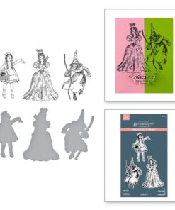 SPELLBINDERS - Collezione Wonder of Oz -Collection by Graphic45 -Dorothy & the Witches BetterPress Plate & Die