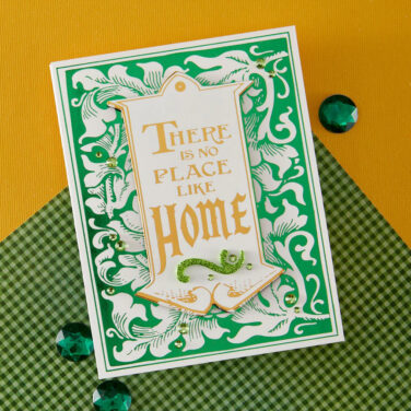 Alternative view of SPELLBINDERS - Collezione Wonder of Oz -Collection by Graphic45 -Wonder of Oz Frame & Tag BetterPress Plate & Die Set