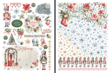 Alternative view of Graphic 45 - Collezione Deck the Halls -Rub-On Transfers