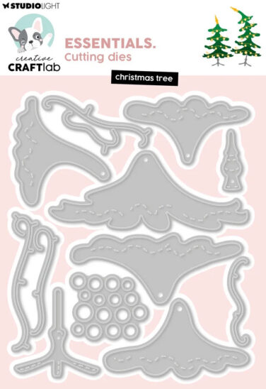 Creative Craftlab Christmas Tree Essentials Cutting Die