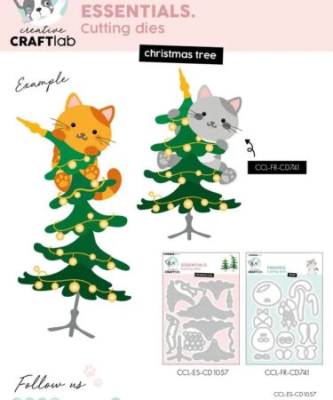 Alternative view of Creative Craftlab Christmas Tree Essentials Cutting Die