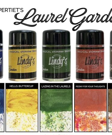 Lindy's Stamp Gang Katie Pertiet's Laurel Garden Magical Shaker 2.0 SET