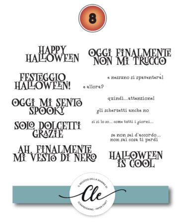 IL NEGOZIO DELLA MAMMA DI CLE- IL CALENDARIO DELLO SPAVENTO 2025- Bustina numero 8
