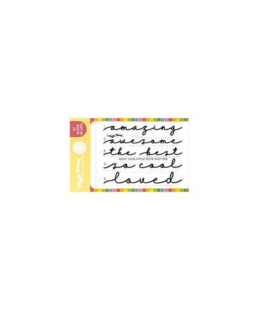 WAFFLE FLOWER - Overlapping You're Additions Stamp Set