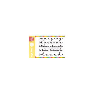 WAFFLE FLOWER - Overlapping You're Additions Stamp Set