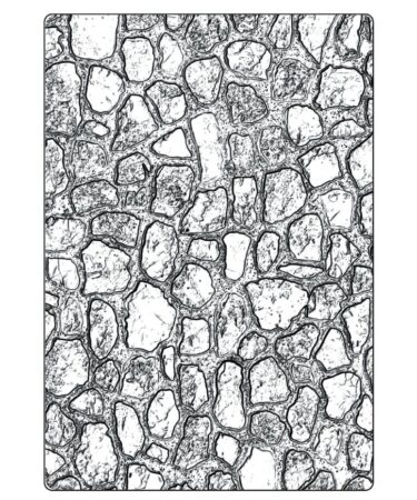 Tim Holtz 3D Texture Fades by  - A5 Cobblestone
