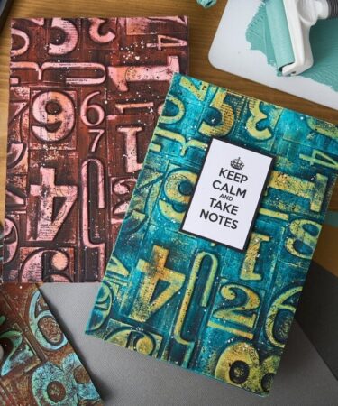 Alternative view of Tim Holtz 3D Texture Fades by  - A5 Numbered