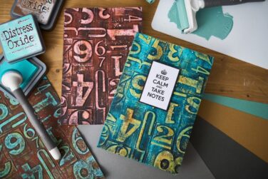 Alternative view of Tim Holtz 3D Texture Fades by  - A5 Numbered