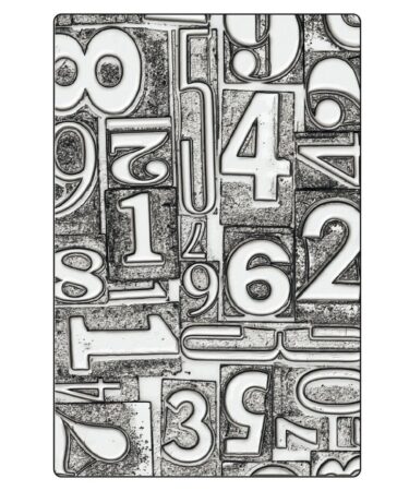 Tim Holtz 3D Texture Fades by  - A5 Numbered