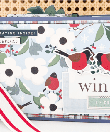 SIMPLE STORIES - PRODOTTO CONTENITORE -Collezione SV FLANNEL SEASON - 4X6 FLIPBOOK ALBUM