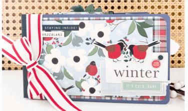 SIMPLE STORIES - PRODOTTO CONTENITORE -Collezione SV FLANNEL SEASON - 4X6 FLIPBOOK ALBUM