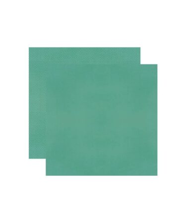 Simple Stories Color Vibe Double-Sided Cardstock 12"X12" Peacock Bold