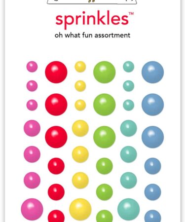 Doodlebug design - Collezione oh what fun - assortment sprinkles