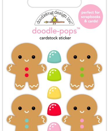 Doodlebug design - Collezione oh what fun - jolly gingers doodle-pops