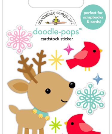 Doodlebug design - Collezione oh what fun - deer friends doodle-pops