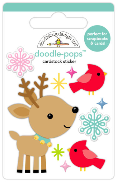 Doodlebug design - Collezione oh what fun - deer friends doodle-pops