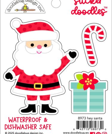 Doodlebug design - Collezione oh what fun - hey santa sticker doodles