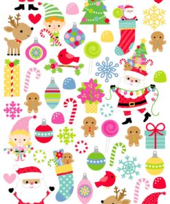 Doodlebug design - Collezione oh what fun - icons stickers