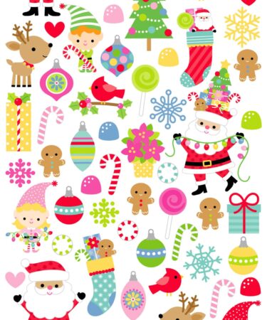 Doodlebug design - Collezione oh what fun - icons stickers