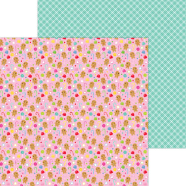 Doodlebug design - Collezione oh what fun - carta patterned 12x12-cookies & candy