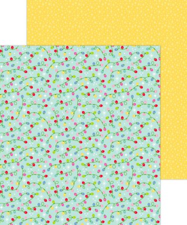 Doodlebug design - Collezione oh what fun - carta patterned 12x12-twinkle time