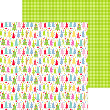 Doodlebug design - Collezione oh what fun - carta patterned 12x12-all spruced up