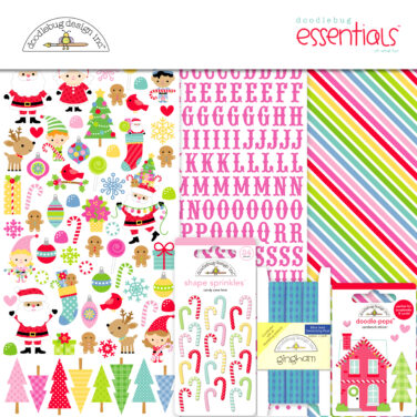 Doodlebug design - Collezione oh what fun - essentials kit