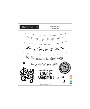 Concord & 9th - Citrus & Spice Stamp Set (6 x 6)