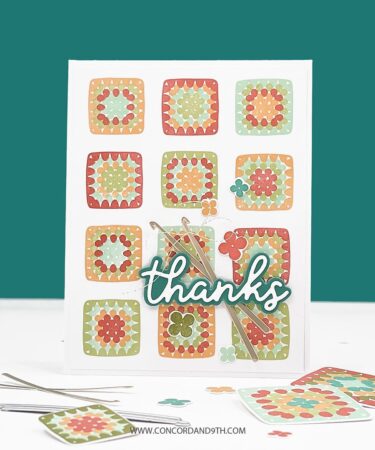 Alternative view of Concord & 9th - Granny Square Turnabout™ Stamp Set (6 x 8)